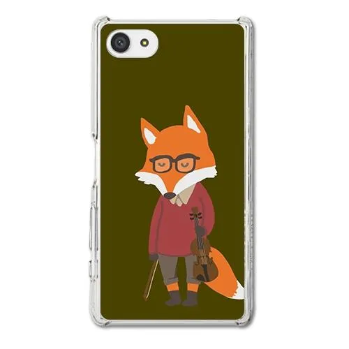 Red Fox Violinist Designer Phone Cases