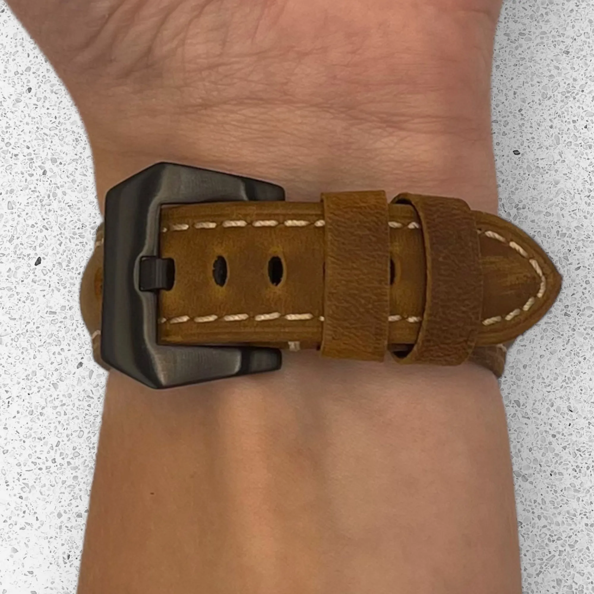 Retro Leather Straps Compatible with the T92 Smartwatch