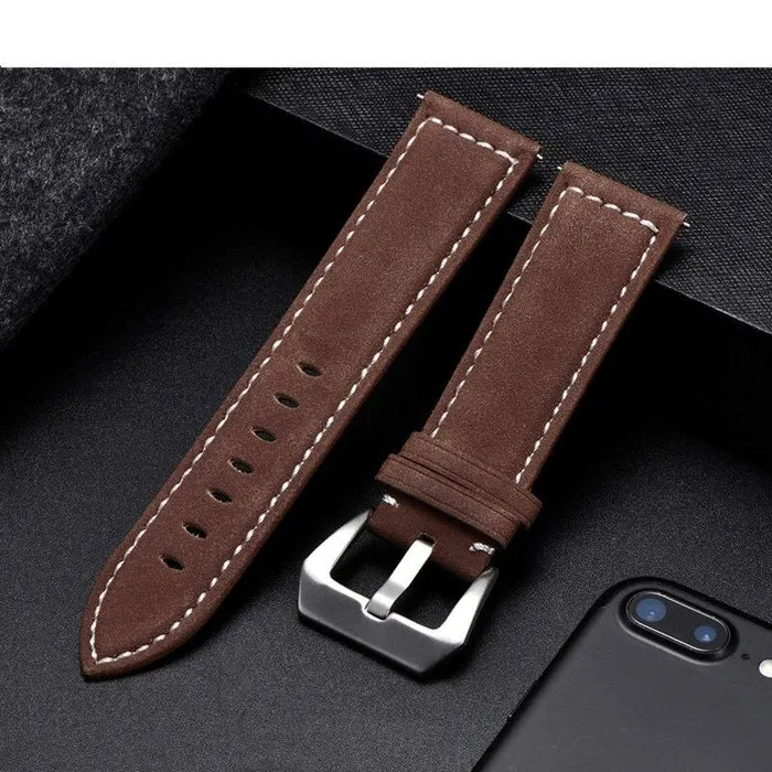 Retro Leather Straps Compatible with the T92 Smartwatch