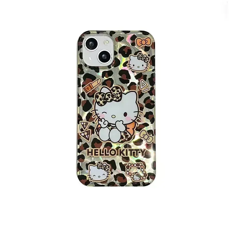 Sanrio Leopard Print Phone Case (For iPhones)