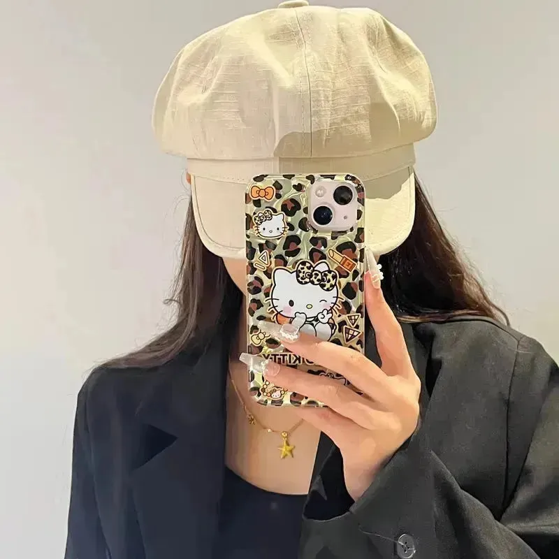 Sanrio Leopard Print Phone Case (For iPhones)