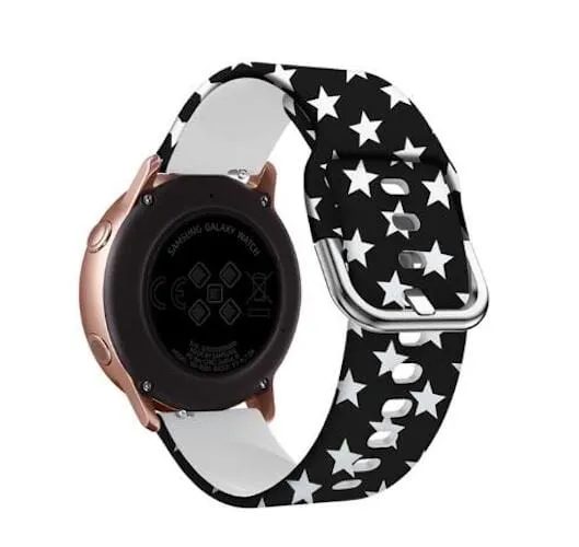 Silicone Pattern Watch Straps compatible with the 3Plus Vibe Smartwatch