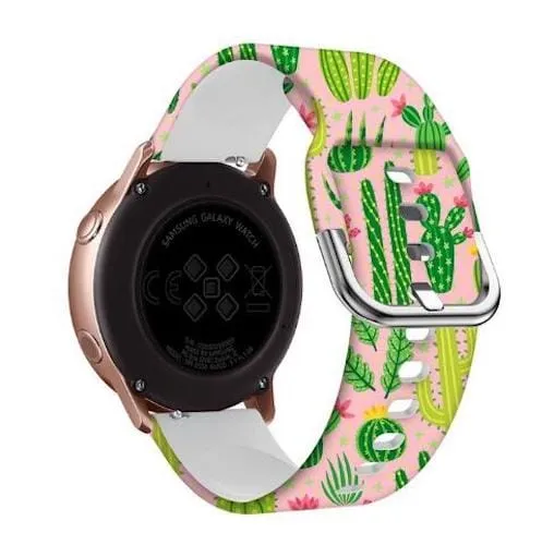 Silicone Pattern Watch Straps compatible with the 3Plus Vibe Smartwatch