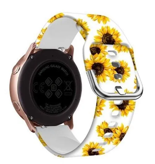 Silicone Pattern Watch Straps compatible with the 3Plus Vibe Smartwatch