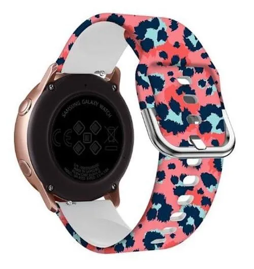 Silicone Pattern Watch Straps compatible with the 3Plus Vibe Smartwatch