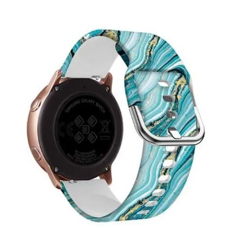 Silicone Pattern Watch Straps compatible with the 3Plus Vibe Smartwatch