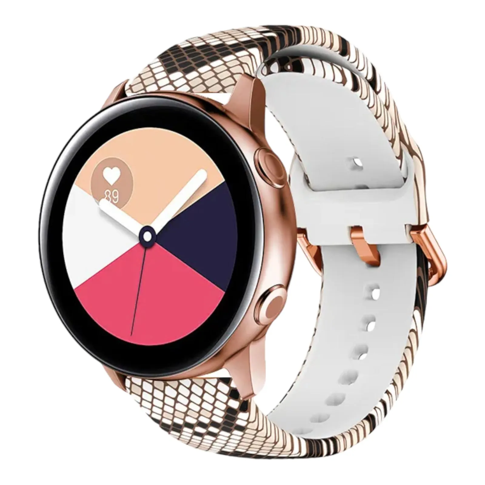 Silicone Pattern Watch Straps compatible with the 3Plus Vibe Smartwatch