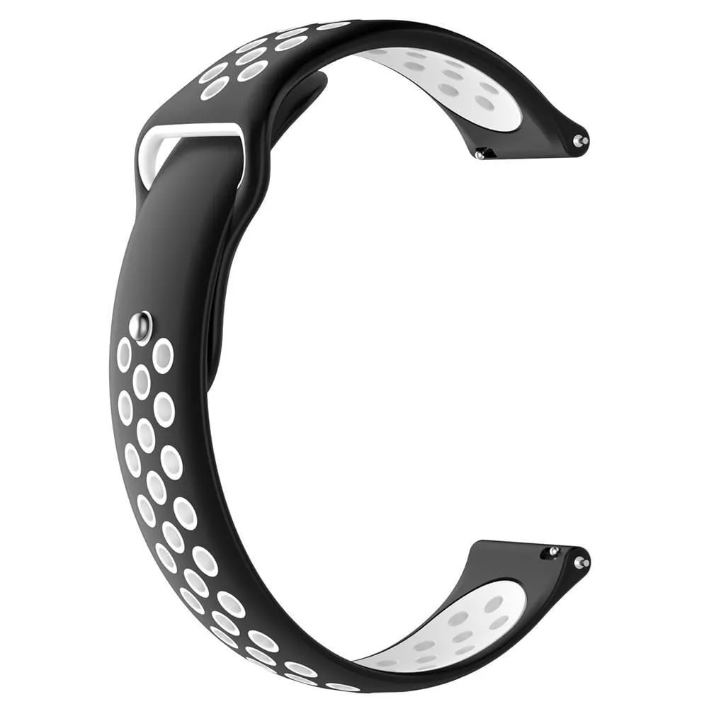 Silicone Sports Straps Compatible with the Samsung Galaxy Watch 4 Classic (42mm & 46mm)