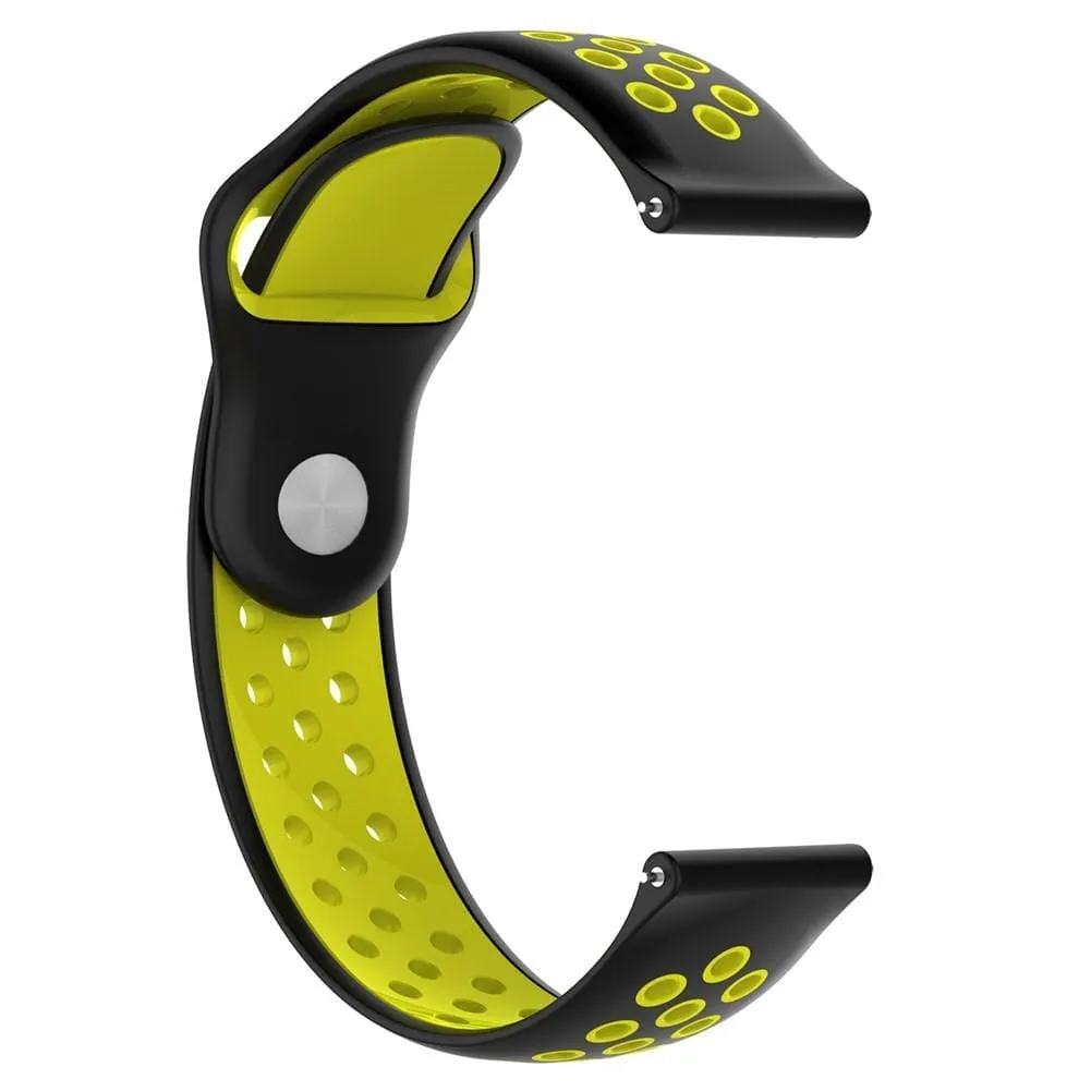 Silicone Sports Straps Compatible with the Samsung Galaxy Watch 4 Classic (42mm & 46mm)