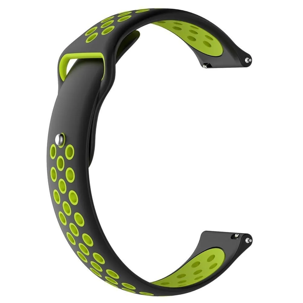 Silicone Sports Straps Compatible with the Samsung Galaxy Watch 4 Classic (42mm & 46mm)