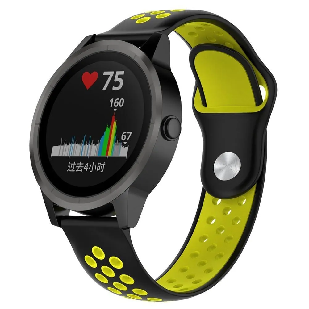 Silicone Sports Straps Compatible with the Samsung Galaxy Watch 4 Classic (42mm & 46mm)