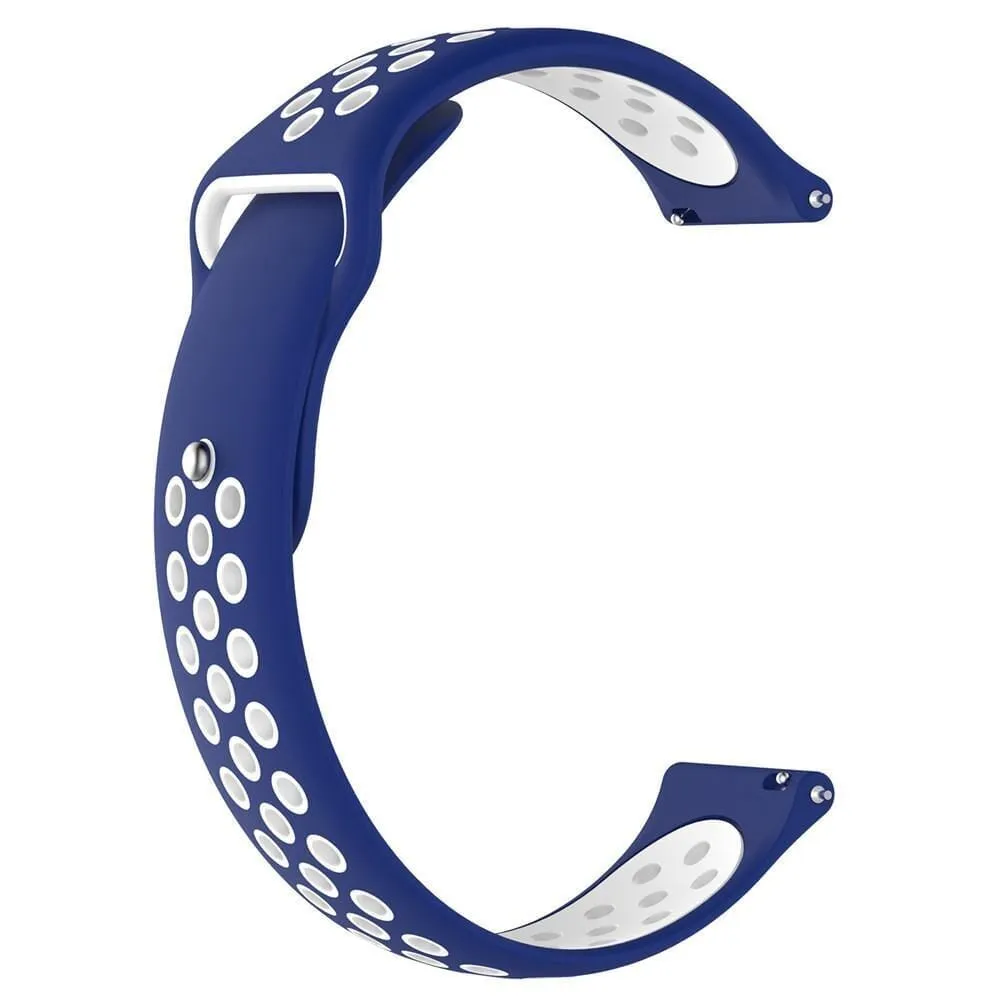 Silicone Sports Straps Compatible with the Samsung Galaxy Watch 4 Classic (42mm & 46mm)