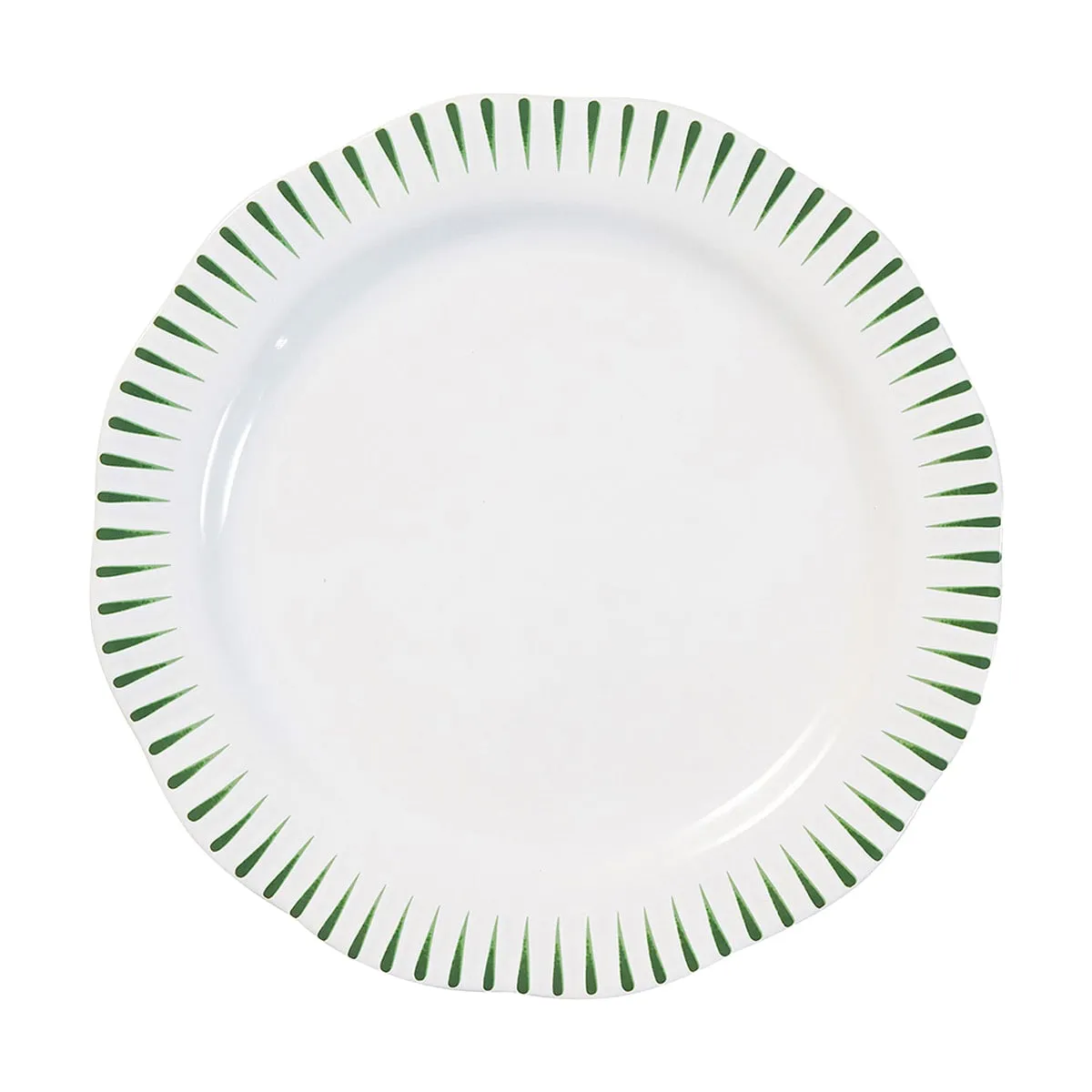 Sitio Stripe 4pc Place Setting - Basil