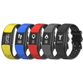 Smart Fit Sporty Fitness Tracker and Waterproof Swimmers Watch - Multi-Sport Activity Tracker with Heart Rate, Blood Pressure, Sleep Monitoring, and More