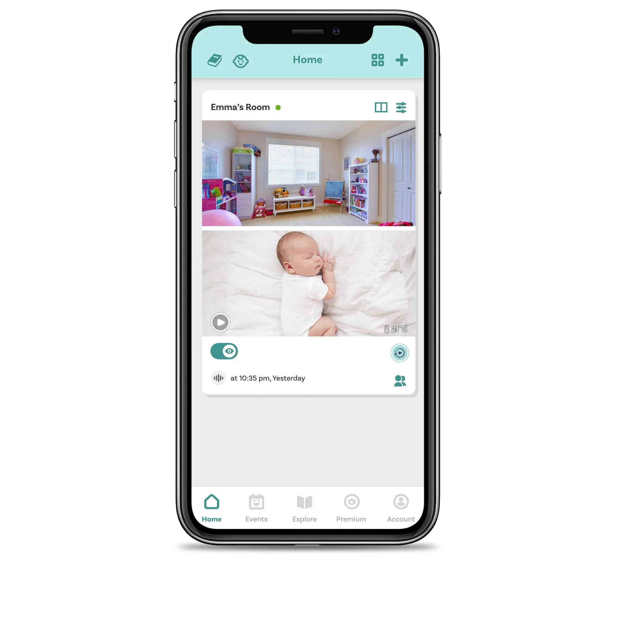 Smart HD Dual Camera Baby Monitor