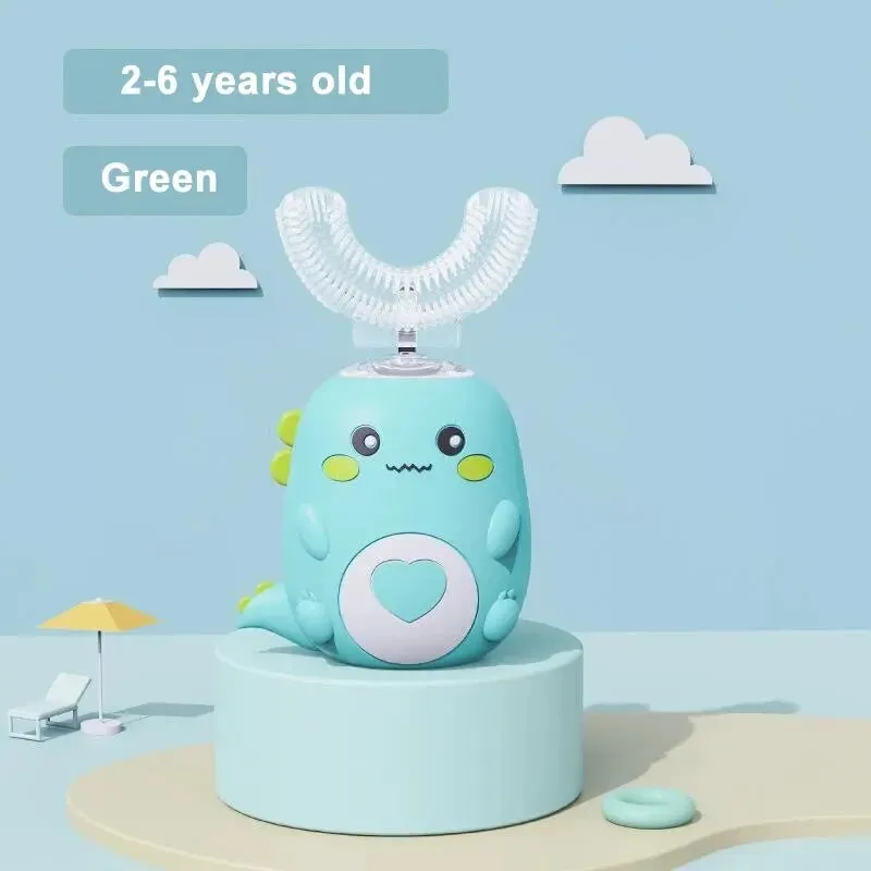 Smart U-Shaped Kids' Toothbrush