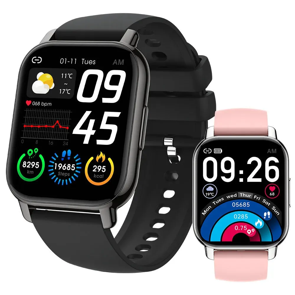 Smart Watch Bluetooth Call Heart Rate Blood Pressure