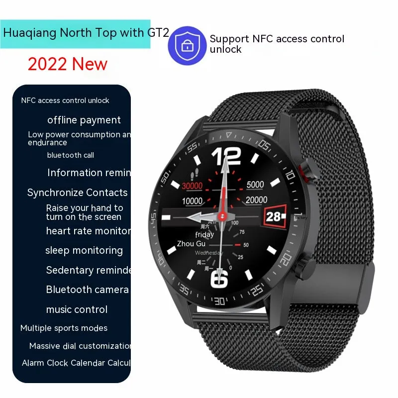 Smart Watch NFC Access Control Bluetooth Calling