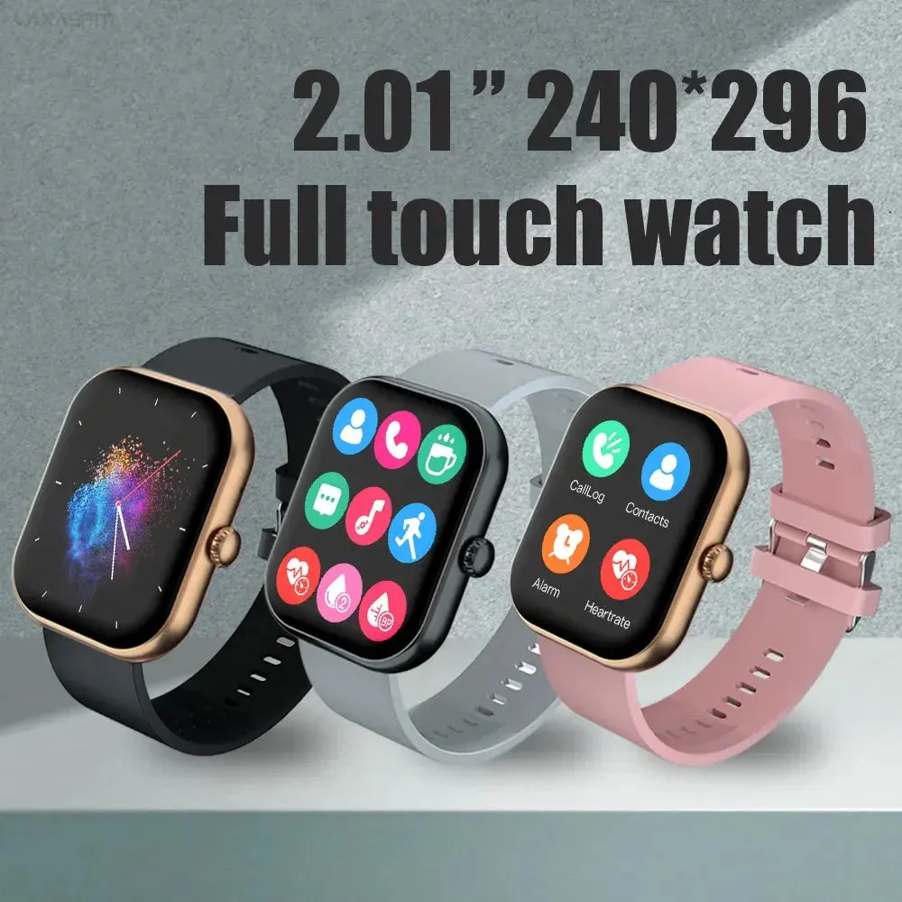 Smartwatch 2024 Brand New GL-8 2.01-Inch Ultra Large HD Screen Voice Calling Health and Fitness Tracking Smartwatch