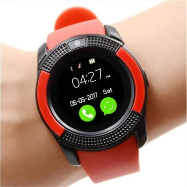 Smartwatch Bluetooth GPS Waterproof SIM Camera Wrist Watches for Android IOS