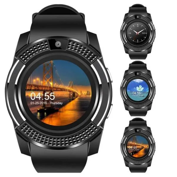 Smartwatch Bluetooth GPS Waterproof SIM Camera Wrist Watches for Android IOS