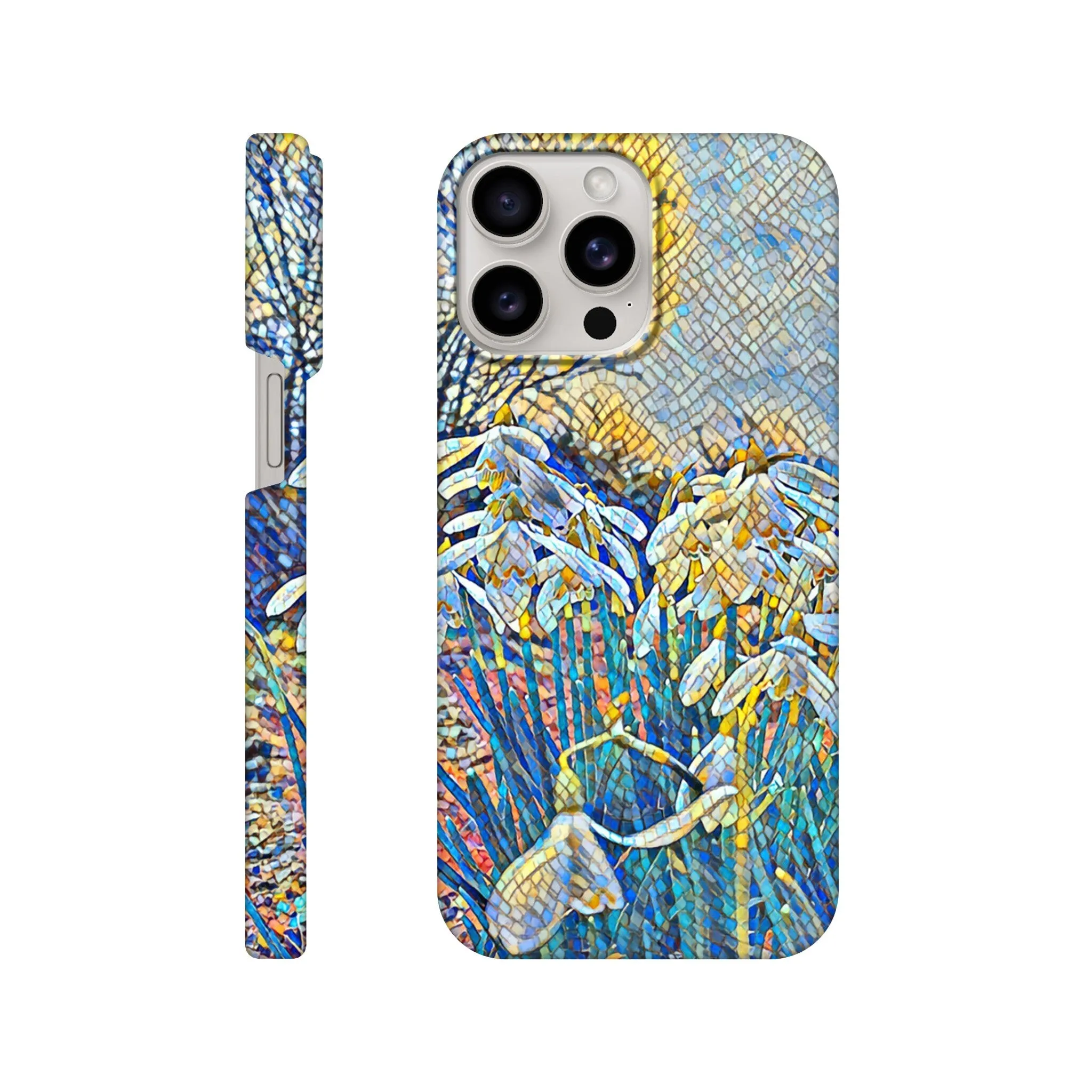 Snowdrops Slim Case Mobile Phone