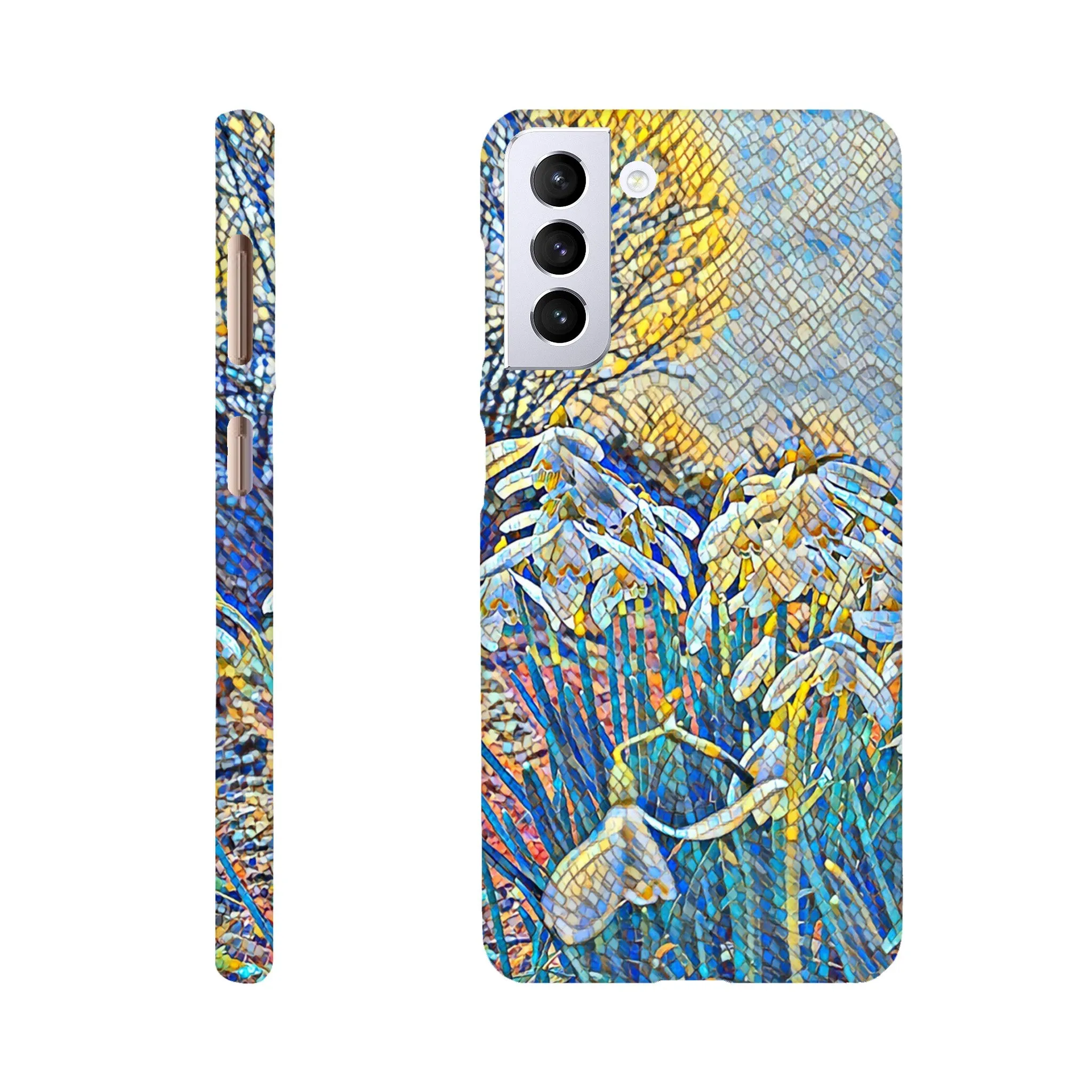 Snowdrops Slim Case Mobile Phone