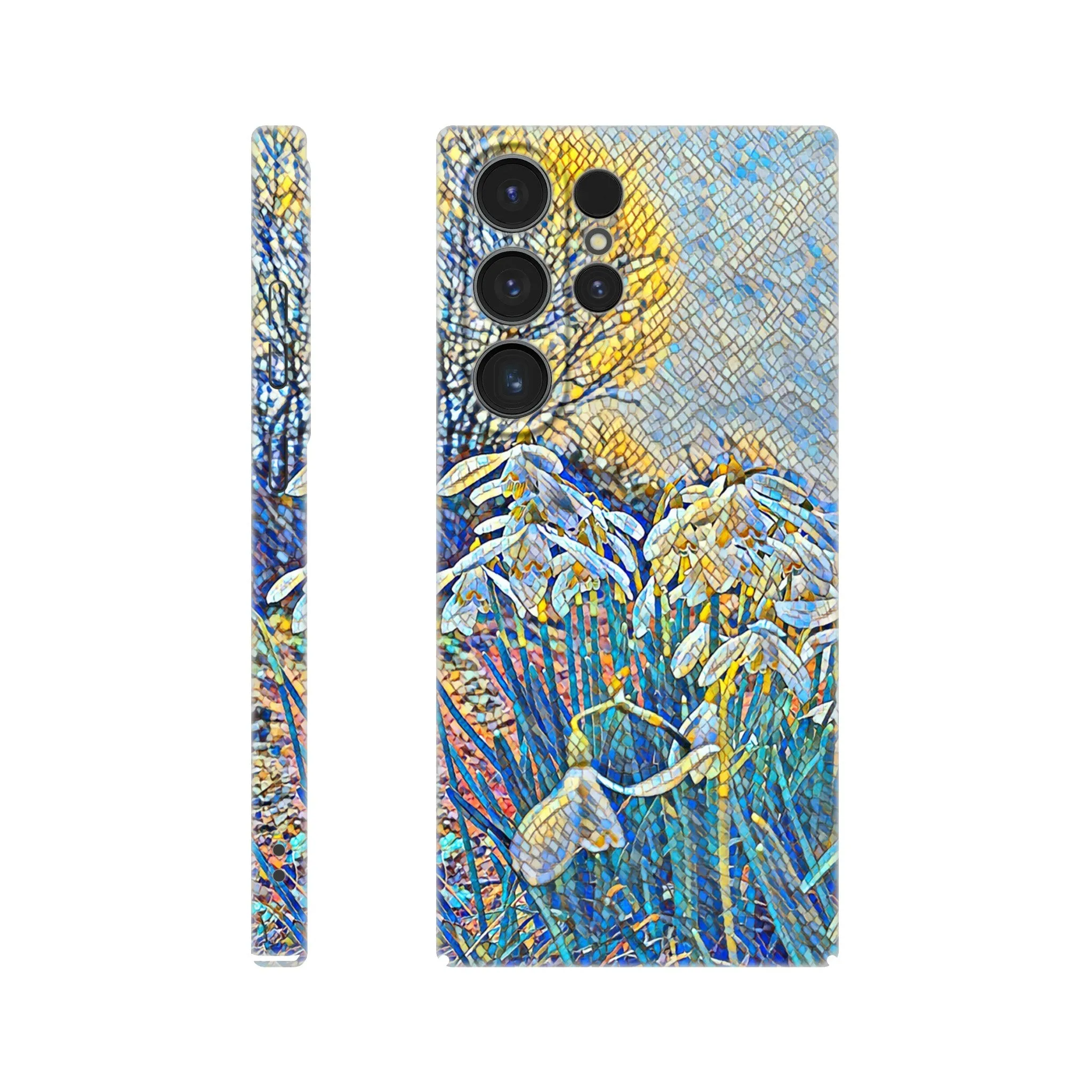 Snowdrops Slim Case Mobile Phone