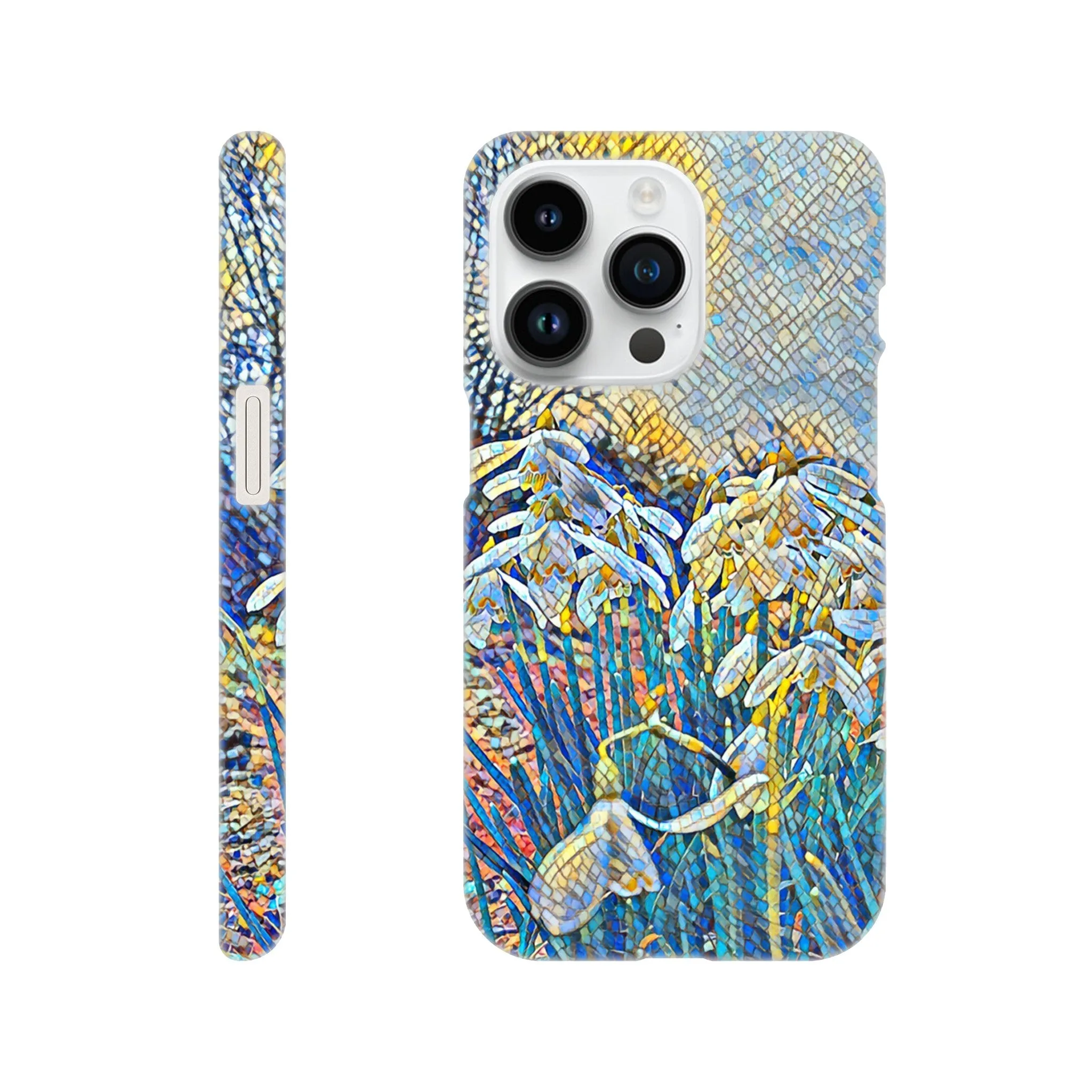 Snowdrops Slim Case Mobile Phone