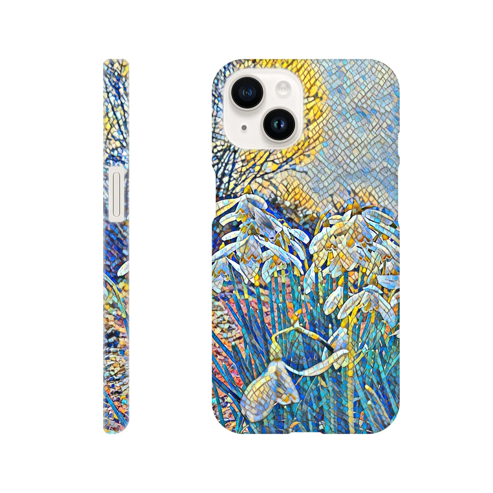 Snowdrops Slim Case Mobile Phone