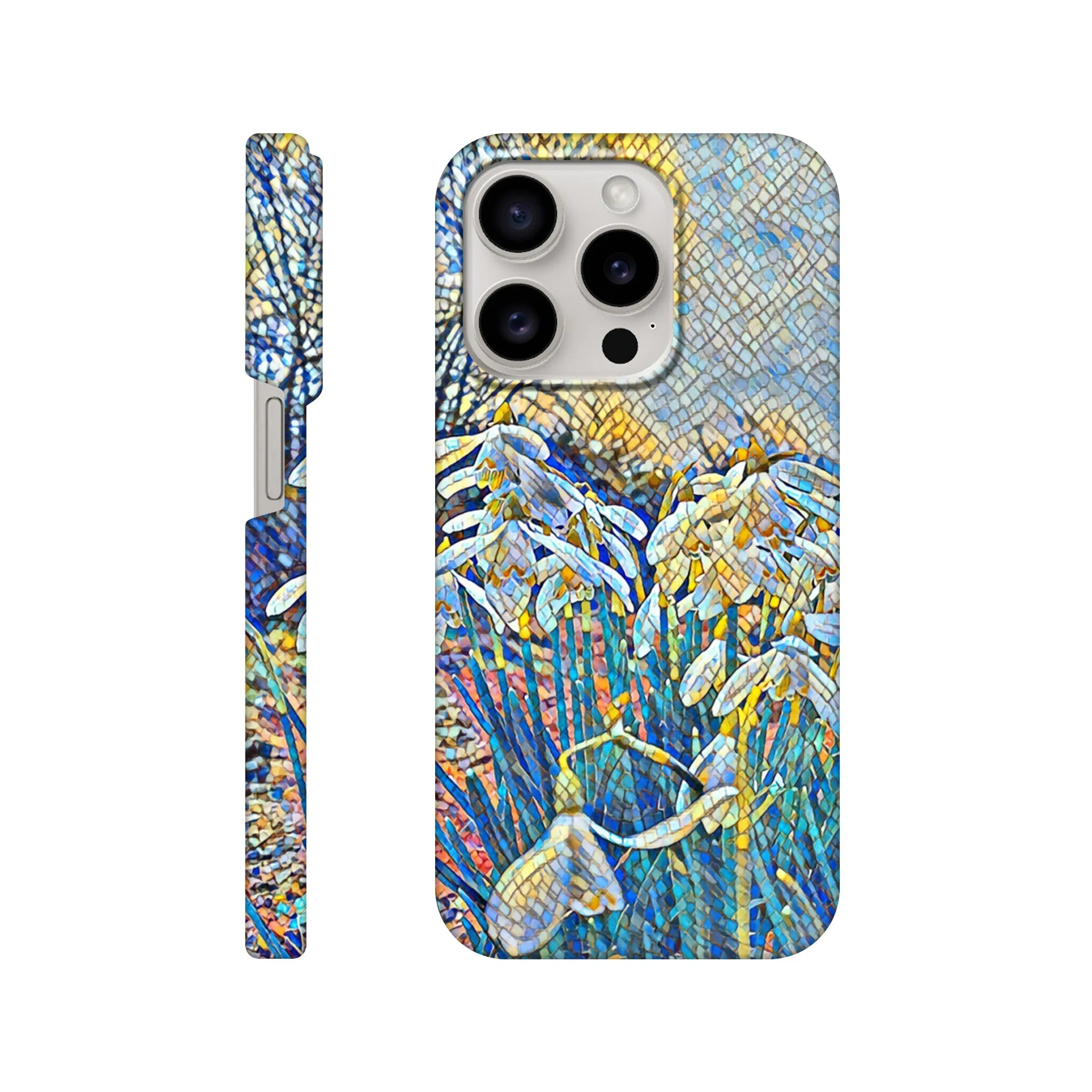 Snowdrops Slim Case Mobile Phone