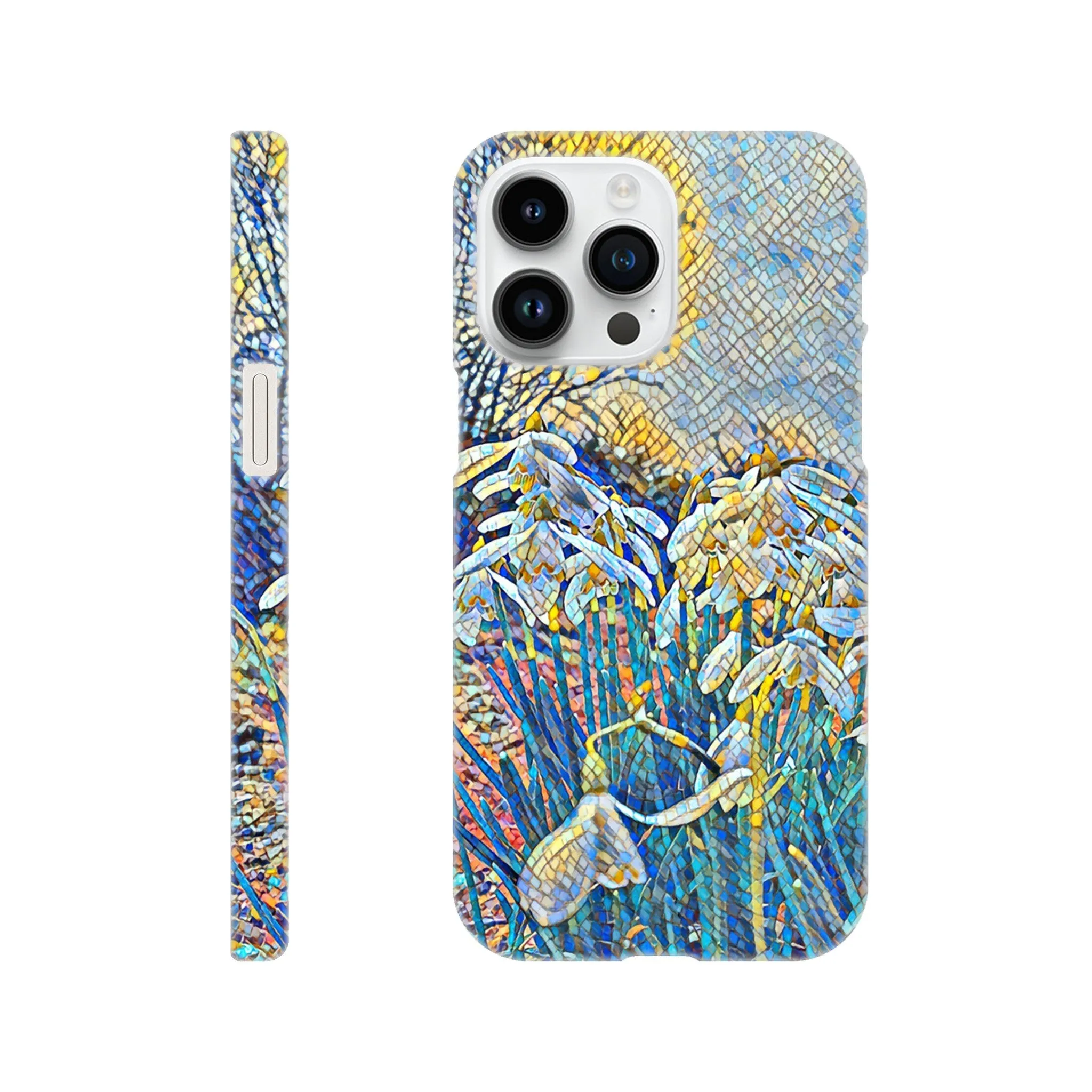 Snowdrops Slim Case Mobile Phone