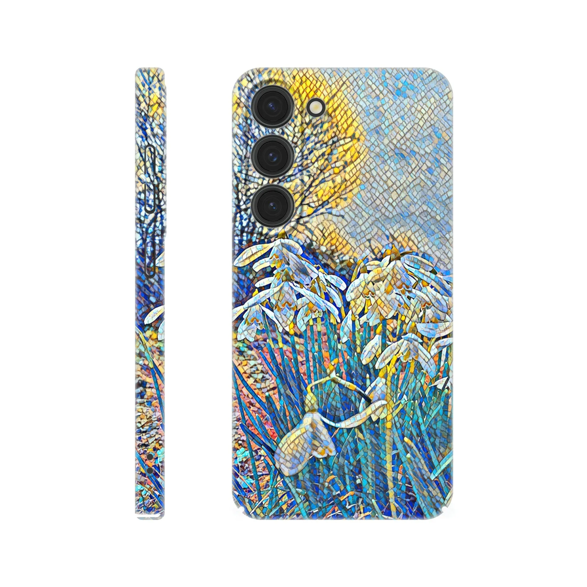 Snowdrops Slim Case Mobile Phone