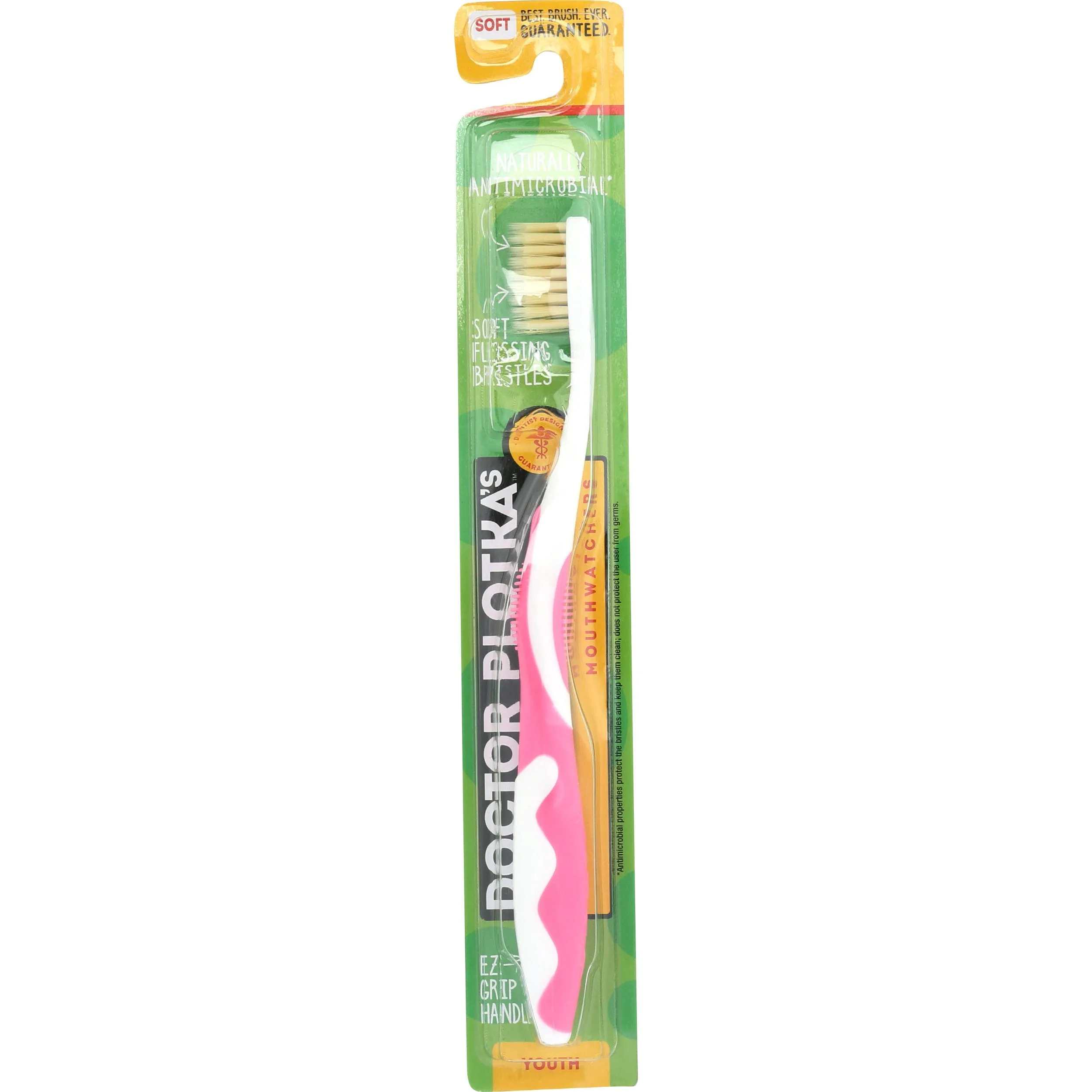 Soft Toothbrush - Youth (Naturally Antimicrobial Flossing Bristles)