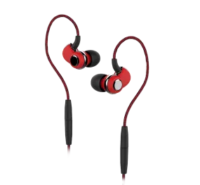 SoundMAGIC ST30 In-Ear Bluetooth Hybrid Headphones (Red)