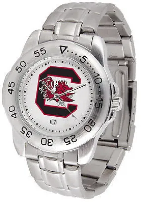 South Carolina Gamecocks Men's Sports Stainless Steel Watch