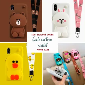 Stand Cute - 3D Wallet Phone Case For iPhone