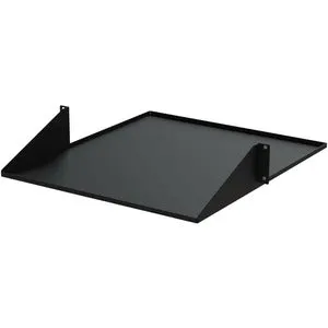 StarTech.com 2U 19" 2-Post Network Rack Shelf 20in Deep Center Mount Cantilever Tray Rackmount for AV/Data Equipment 75lb Capacity