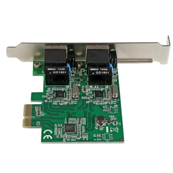 Startech.Com Dual Port Gigabit Pci Express Server Network Adapter Card - 1 Gbps Pcie Nic - Dual Port Server Adapter - 2