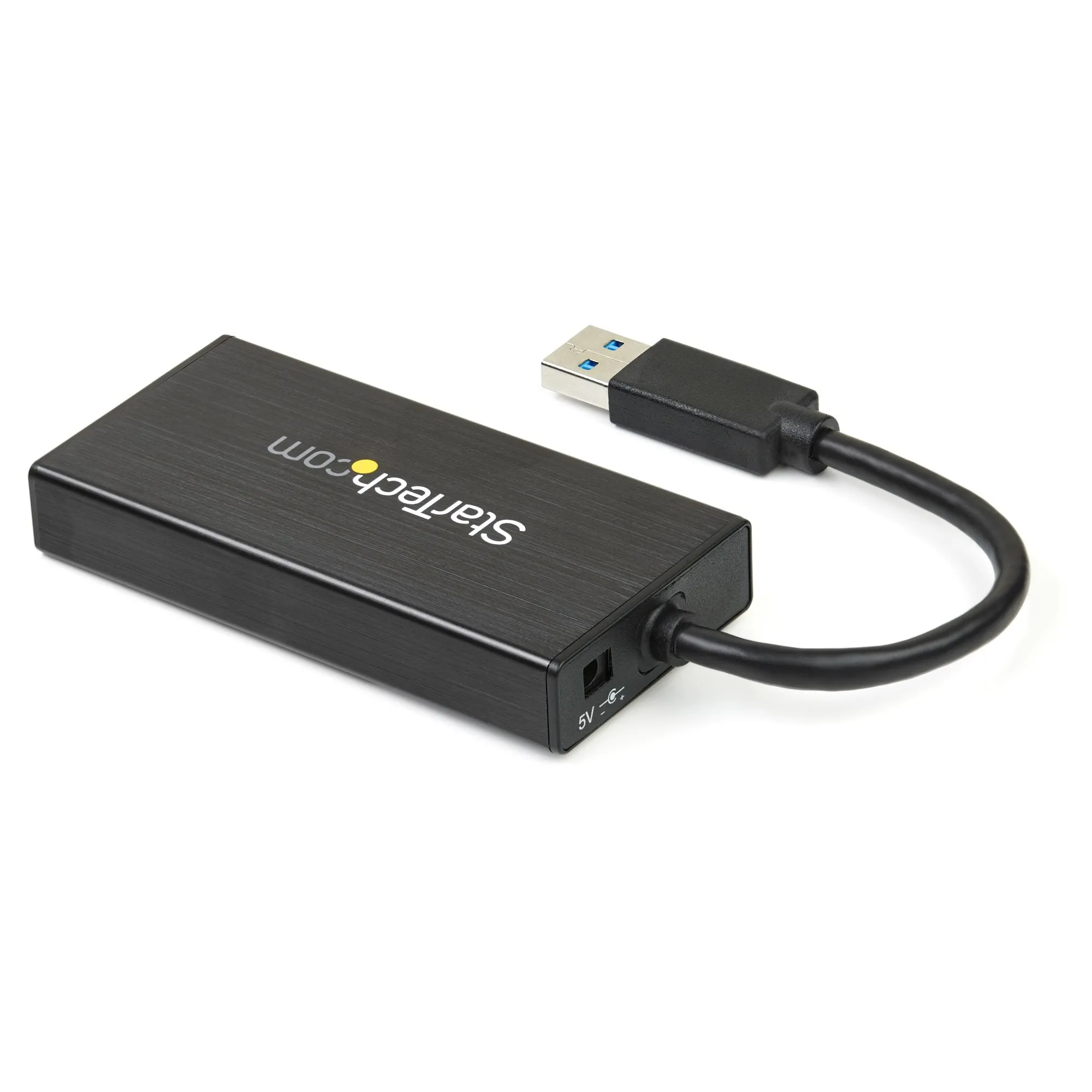 Startech.Com Usb 3.0 Hub With Gigabit Ethernet Adapter - 3 Port - Nic - Usb Network / Lan Adapter - Windows & Mac Compat