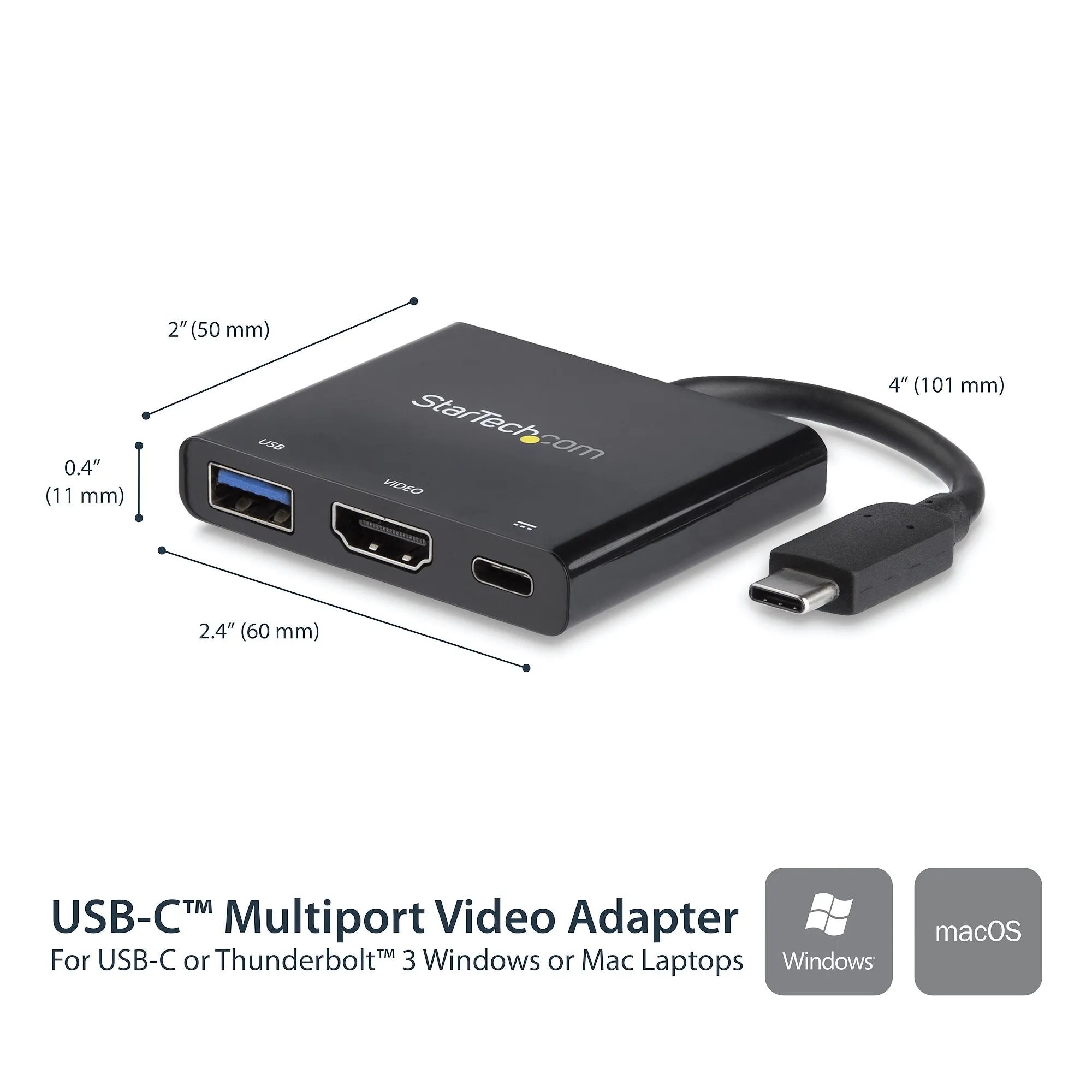 Startech.Com Usb-C To Hdmi Adapter