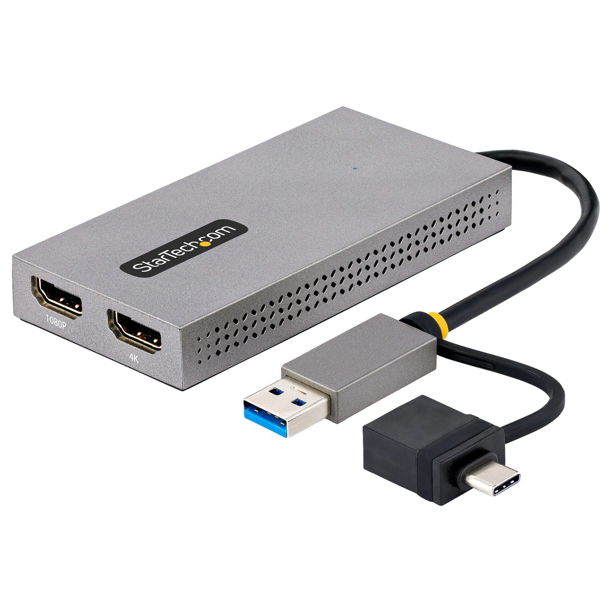 Startech.Com Usb-C / Usb-A Dual Monitor Adapter - 2X Hdmi