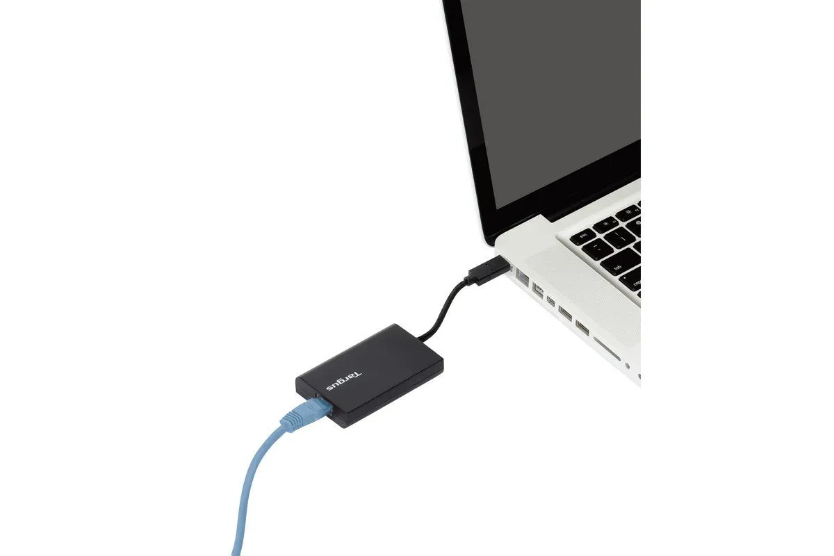 Targus ACH230 USB-C to 3 Port USB 3.0 Hub with Gigabit Ethernet