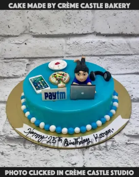 Techie-Foodie Cake