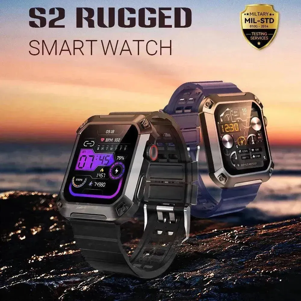 Three-proof Heart Rate And Blood Pressure Sport Mode Smart Watch