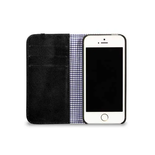 Toffee Flip Wallet For - iPhone 6 - Black