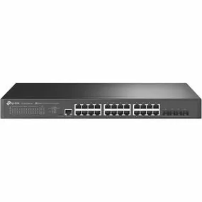 TP-Link TL-SG3428X-M2 - JetStream 24-Port 2.5GBASE-T L2  Managed Switch with 4 10GE SFP  Slots