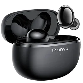 Tranya T20 Wireless Earbuds Deep Bass 8h Playtime 4 Microphone Ipx7 Waterproof