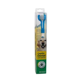 Triple Head Blue Toothbrush