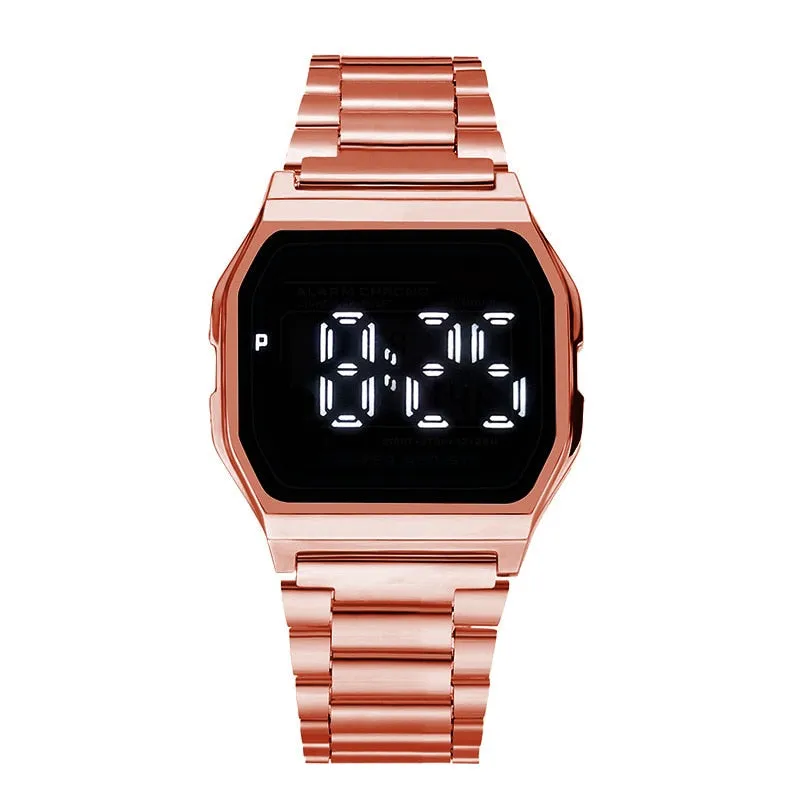 Unisex Luxury Touch Watches - Multifunction LED Sports Digital Watch